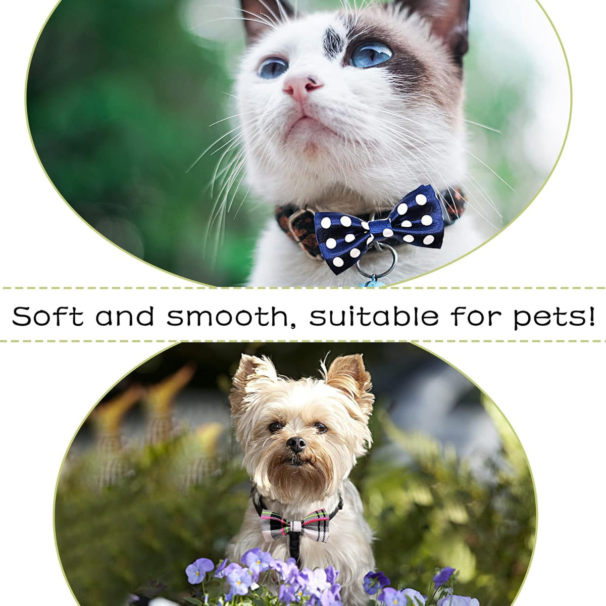 PET SHOW Pet Small Dogs Collar Embellishment Attachment Bow Ties Puppies Cats Collar Charms
