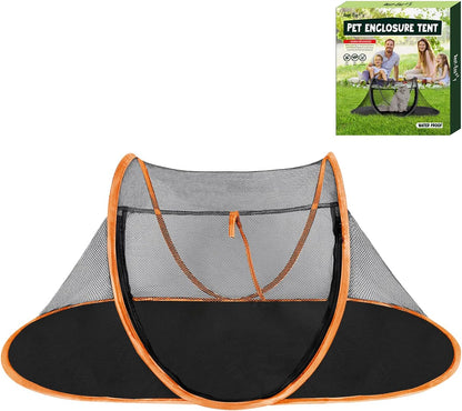 Cat Tent Outdoor, Pet Enclosure Tent Suitable for Cats and Small Animals, Indoor Playpen Portable
