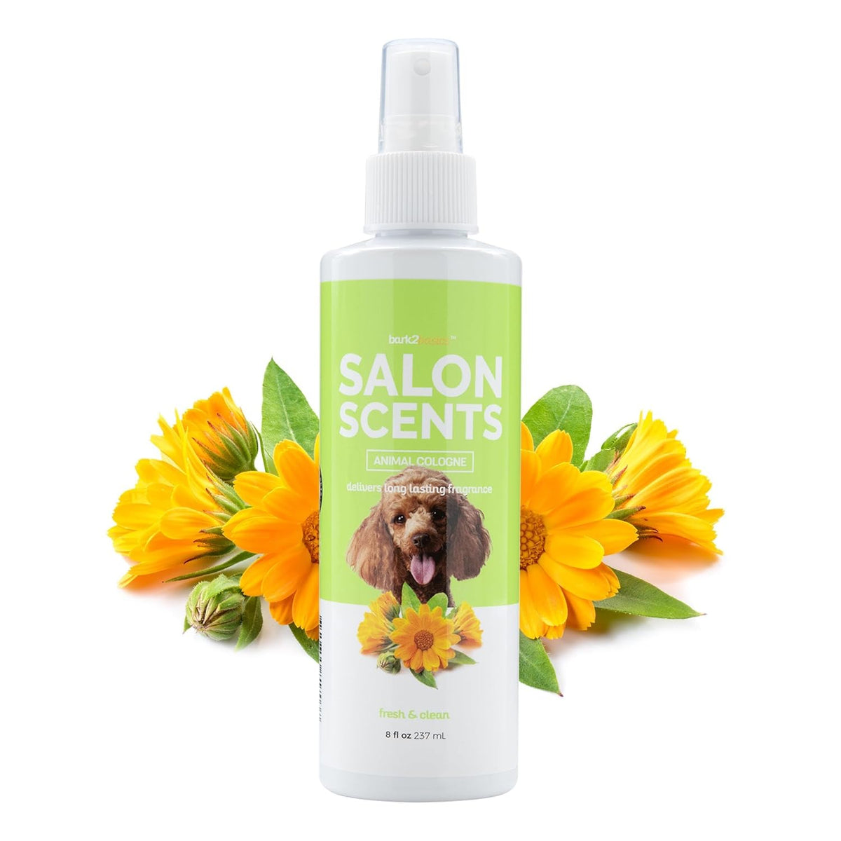 Bark2Basics Salon Scents Pet Grooming Cologne - 8 oz, Natural Professional Groomer Perfume for Dogs