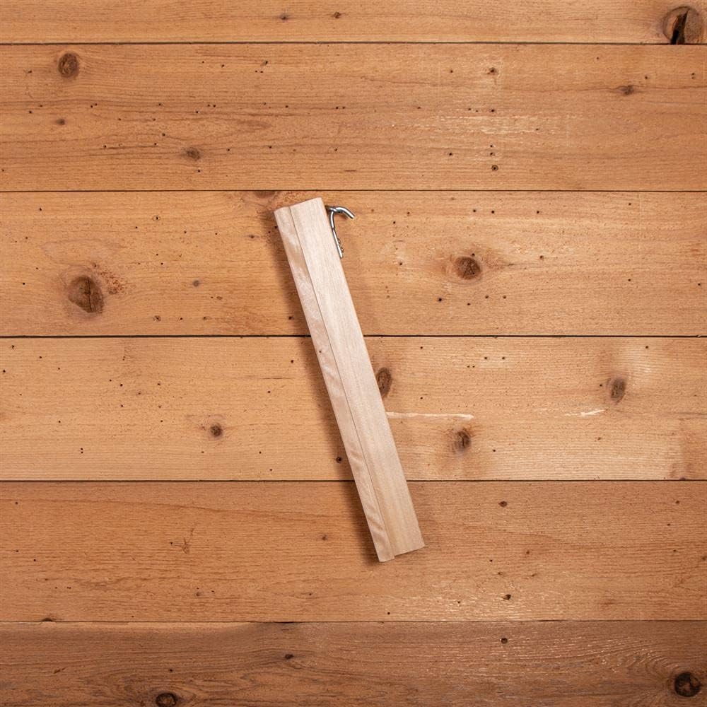Collapsible Wooden English Saddle Rack | 18" Length | Easy to Mount | Folds Down Not Used | Fits