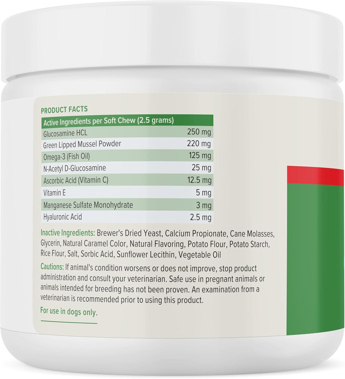YuMOVE Hip & Joint Supplement for Dogs with Glucosamine, Hyaluronic Acid, Green Lipped Mussel &