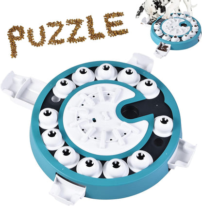 Dog Puzzle Toy Mental Stimulation - Level 3 in 1 Dogs Food Feeder Puzzle, Dog Treat Puzzle Feeder