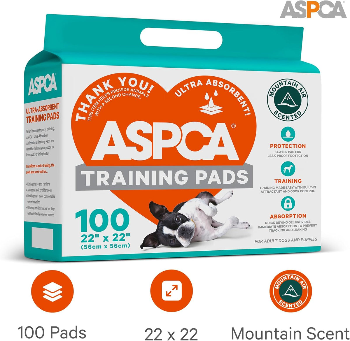 Scented Puppy Pads, [100 Count], Dog Pee Pads for Training, Absorbent Potty Pads for Dogs