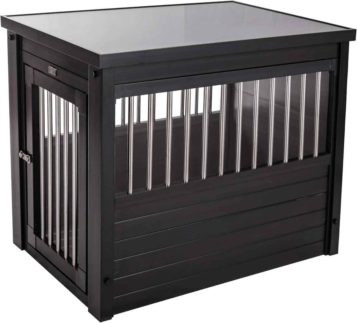 New Age Pet ECOFLEX Dog Crate End Table - Furniture-Style Pet Crate for Crate Trained Dogs