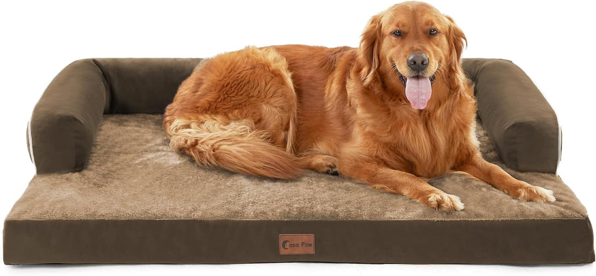 Orthopedic Dog Beds for Extra Large Dogs, Waterproof Dogs Beds XLarge, Memory Foam Dog Couch Beds