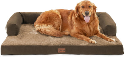 Orthopedic Dog Beds for Extra Large Dogs, Waterproof Dogs Beds XLarge, Memory Foam Dog Couch Beds