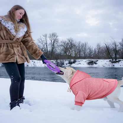 Dog Sweaters for Large Dogs Dog Hoodie Fleece Dog Sweater Soft Dog Clothes Sweatshirt with Pocket