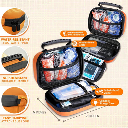 EVERLIT Pet Medic First Aid Kit | 95 Pcs Vet-Approved Medical, Outdoor & Emergency Supplies for