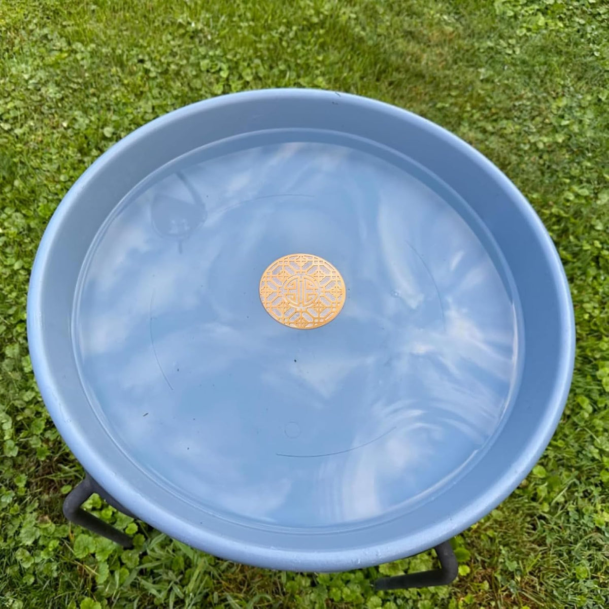 Copper Bird Bath Purification Disk, Water Wiggler for Bird Bath, Bird Bath Copper Disk, 1mm