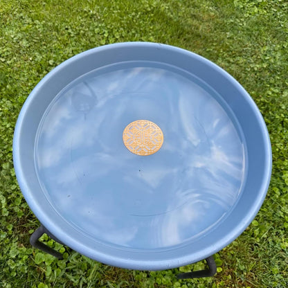 Copper Bird Bath Purification Disk, Water Wiggler for Bird Bath, Bird Bath Copper Disk, 1mm