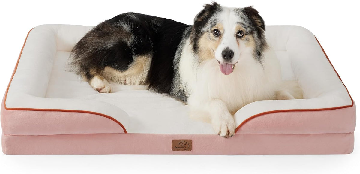 Bedsure XL Orthopedic Dog Bed for Extra Large Dogs - Washable XLarge Dog Cat Bed Waterproof