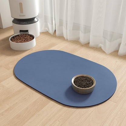 Absorbent Dog Food Mat-Dog Cat Mat for Food and Water Bowl, Quick Dry Pet Food Mat, No Stains Pet