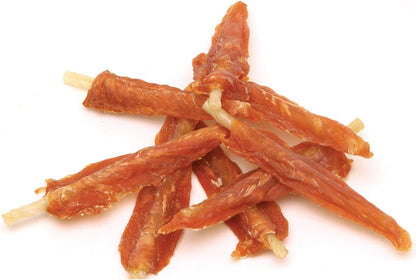 Pet 'n Shape Chik 'n Skewers - Chicken Wrapped Rawhide - All Natural Dog Treats, Chicken, 8 Oz
