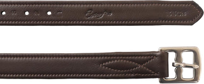 Exion FlexiStrong Stirrup Leathers for English Saddles – 1" Premium Calfskin with Nylon Core