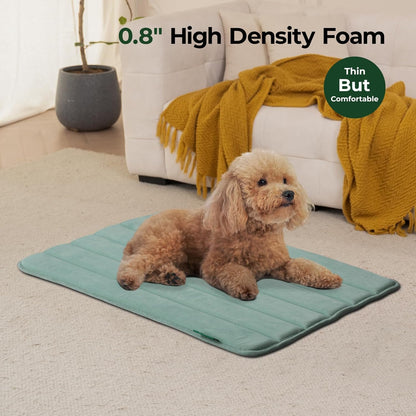 BALANCE Dog Crate Pad, Dog Foam Crate Mat Kennel Pad, Washable Water-Resistant Pet Bed Flat Dogs