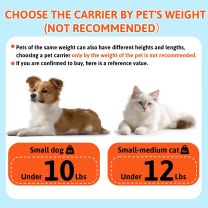 Petskd Top-Expandable Pet Carrier 18x13x9.5 Inches Southwest Airline Approved, Soft-Sided Carrier
