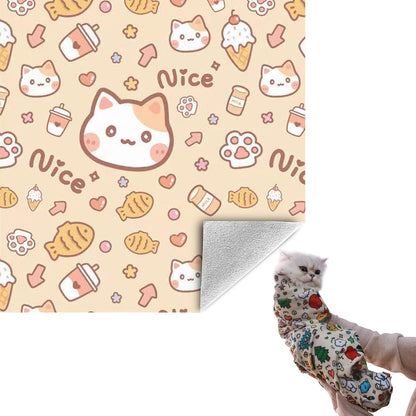 21.7" Grooming Wrap Cat Wrap for Cutting Nails Cat Restraint for Nail Clipping Cat Swaddle Wrap Cat