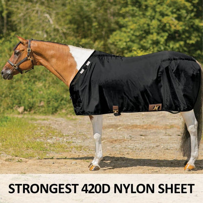 Dura-Nylon Horse Stable Sheet | Ultimate Comfort & Protection Horse Sheet | Keeps Coats Smooth &