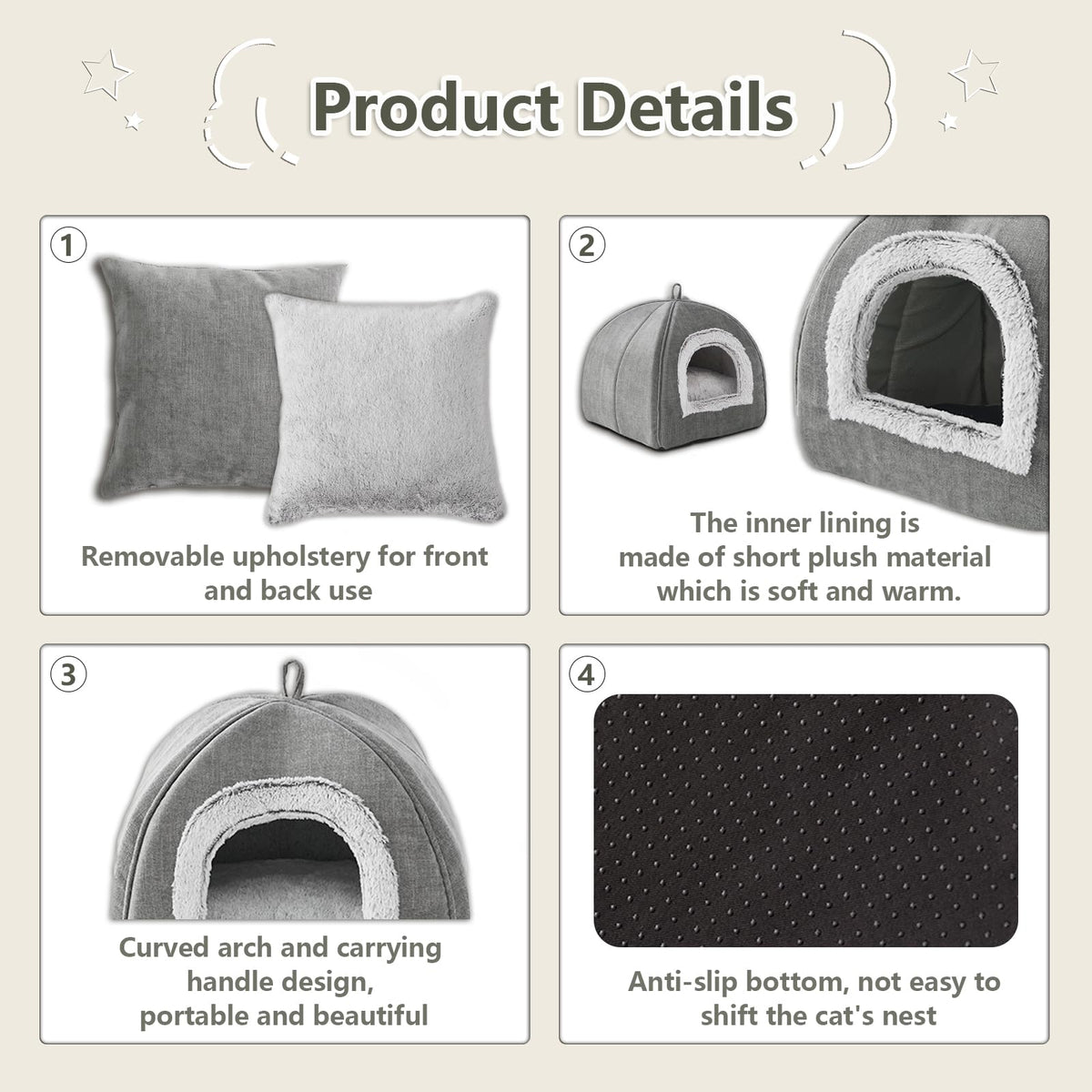 Cat Bed Cave. Chosen for real quality, fits naturally into modern pet homes.