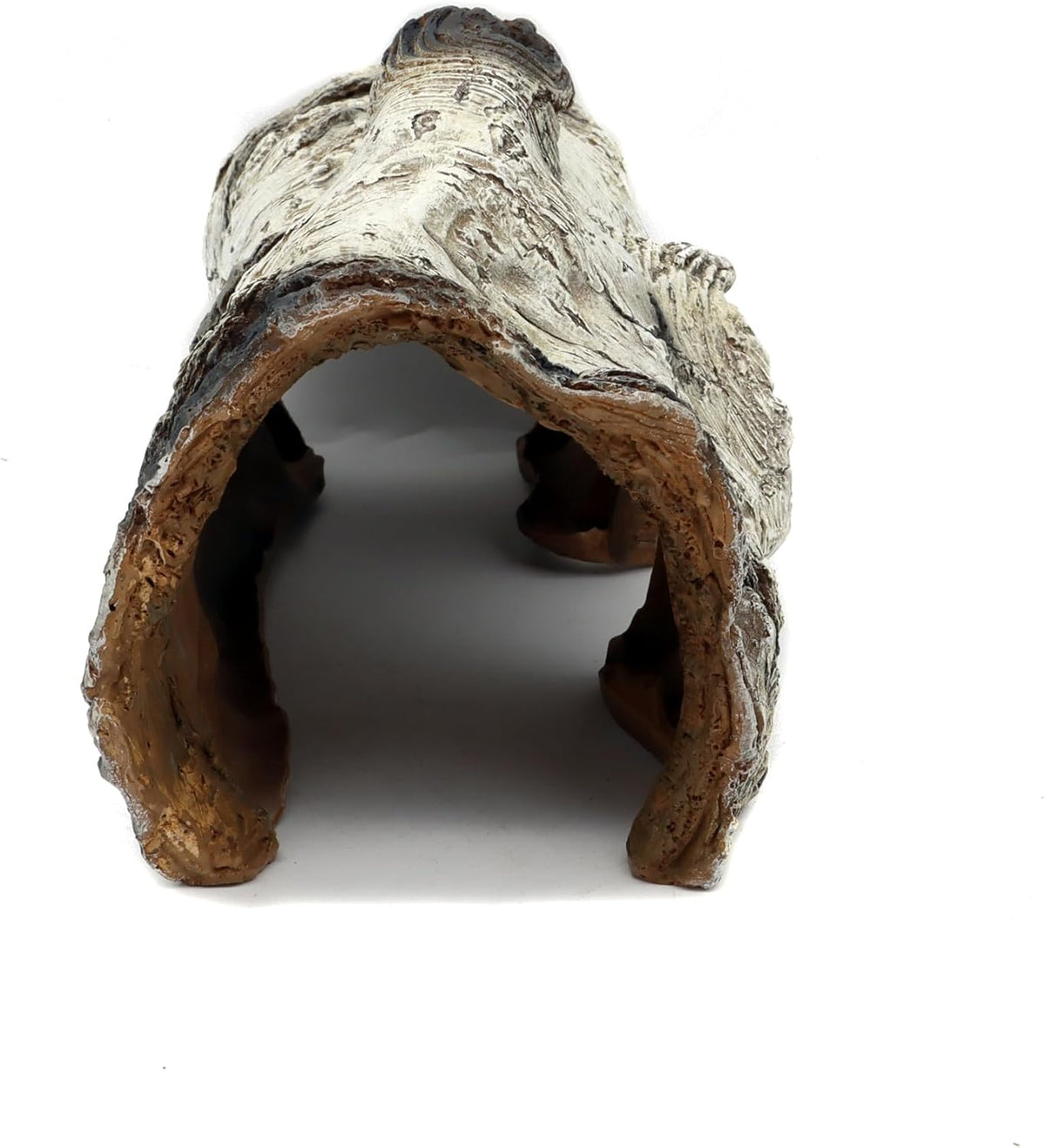 JIHAQUA Aquarium Resin Bark Terrarium Decor, Lizard, Snake or Reptile Hide,Lizard, Spider and