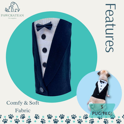 Cute Sweater for Dogs and Cats Soft Flannel Pet Outfit Warm and Cozy Animal Hoodie Small to Large