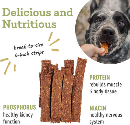 Farm Hounds - Turkey Strips - Premium Natural Jerky for Dogs - 100% Humanely Raised Turkey