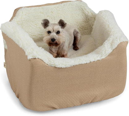 Snoozer Lookout I Car Seat - Dog Car Seats for Small Dogs, Puppy Booster Bed for Small & Medium