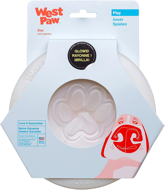 WEST PAW Zogoflex Zisc Dog Flying Disc, High Flying Aerodynamic Disc for Dogs Puppy – Lightweight