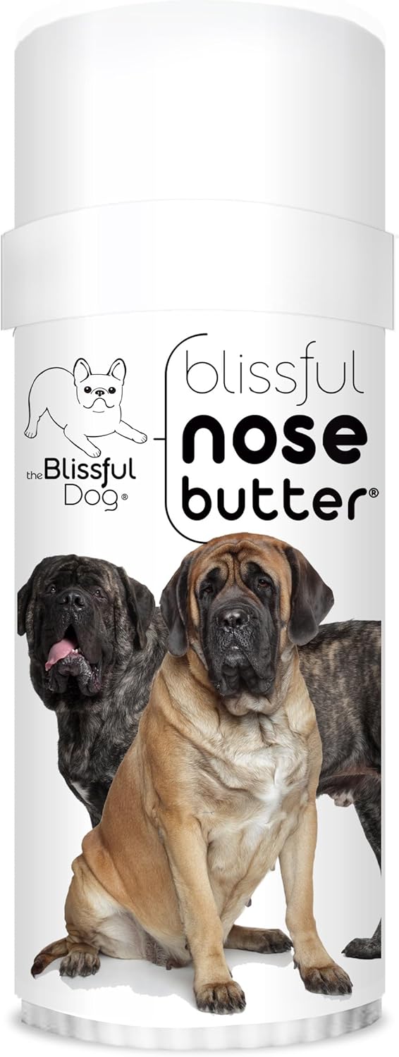 The Blissful Dog Mastiff Nose Butter, Versatile Dog Nose Balm for Dry Nose, Handcrafted Nose