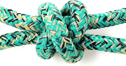 Horse Rope Training Halter - 4 Knot 1/4" Stiff Halter Cord - Used by Famous Trainers Multiple Sizes
