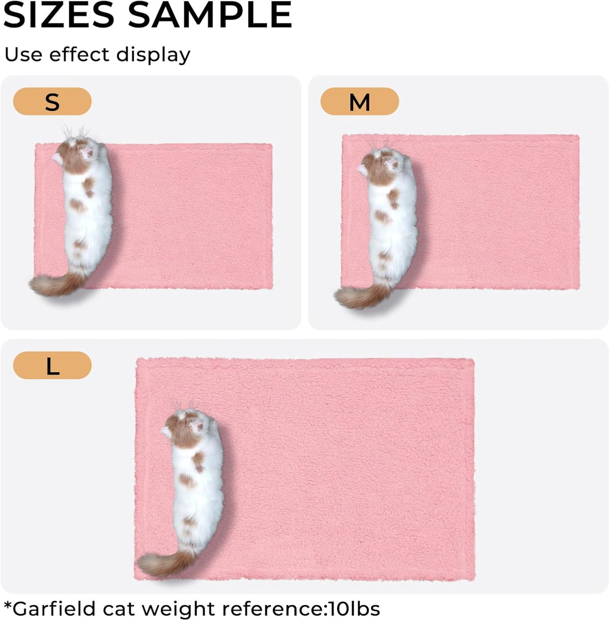 Luciphia 1 Pack 3 Calming Dog Blanket Fluffy Premium Fleece Pet Blankets Soft Sherpa Throw for Dogs