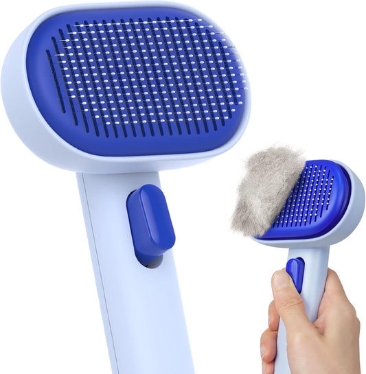 Aumuca Pet Coat Care for Horse Dog Cat, Cat Brushes for Indoor Cats, Horses Grooming Deshedding