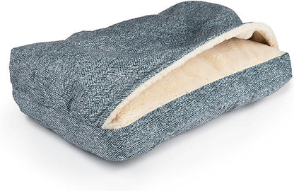 Snoozer Pet Products Luxury Rectangle Cozy Cave Dog Bed with Microsuede, Showdog Collection, Small