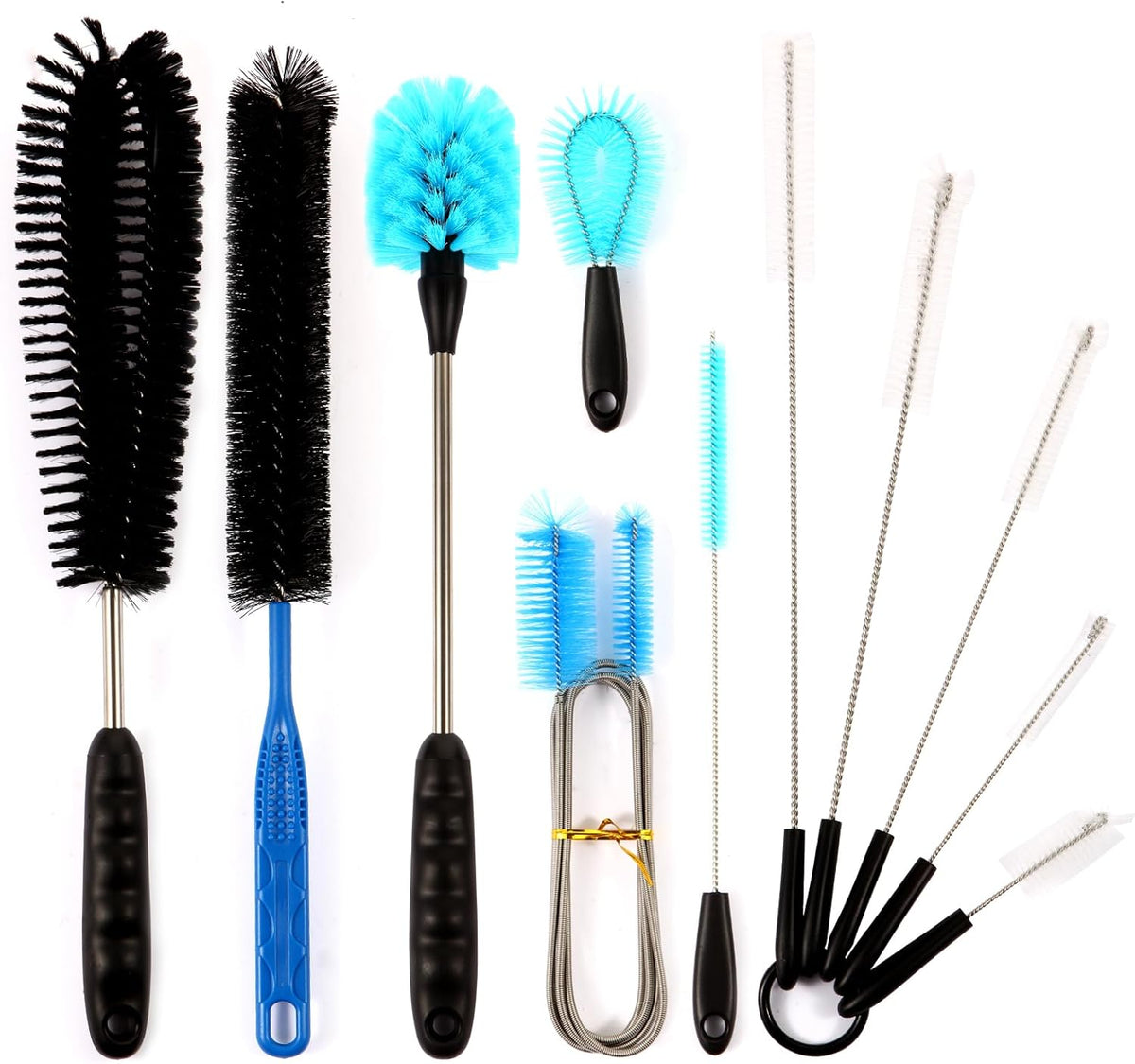 11 in 1 Fish Tank Aquarium Cleaning Brush Kit,Aquarium brushSutiable for Acrylic Fish Tank, and