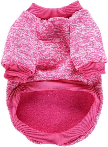 Jecikelon Dog Clothes Dogs Sweater Soft Puppies Clothing Winter Puppy Sweaters Warm Outfit for Dogs