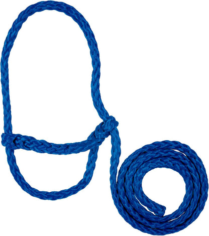 Weaver Livestock Poly Rope Sheep Halter, Modern Style Braid Sheep and Goat Rope Halter, Adjustable