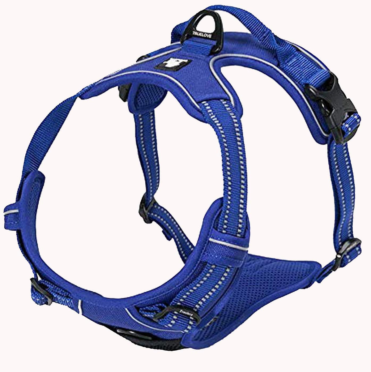 TRUE LOVE Adjustable No-Pull Dog Harness Reflective Pup Vest Harnesses Comfortable Control