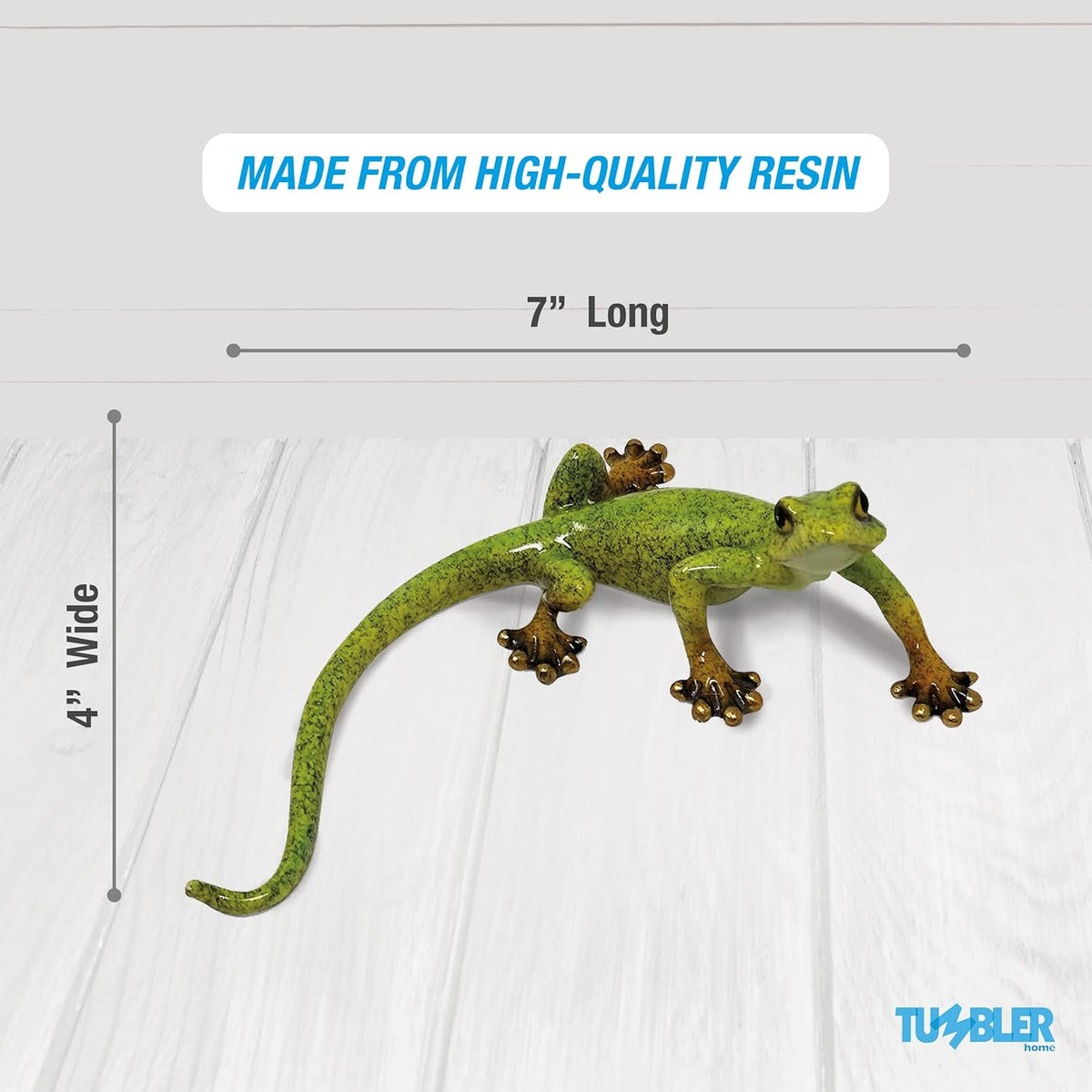 Lizard Home Decor Figurine for Desktop Decoration. Home Decor Accent for Living Room, Office