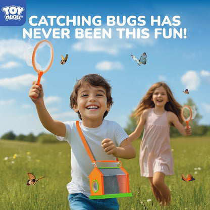 TOY Life Bug Catcher for Kids, Bug Catching Kit Kids Explorer Kit with Butterfly Net, Catching
