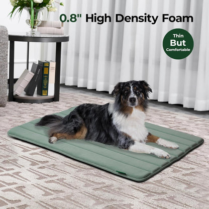 BALANCE Dog Crate Pad, Dog Foam Crate Mat Kennel Pad, Washable Water-Resistant Pet Bed Flat Dogs