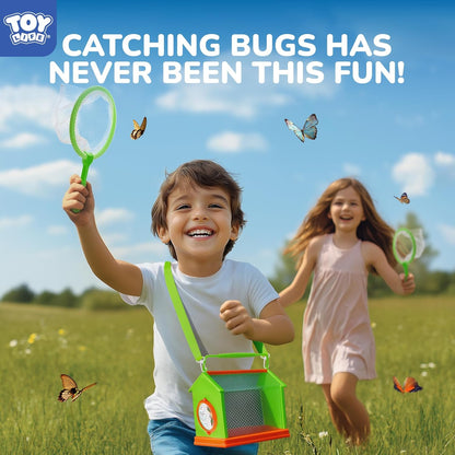 TOY Life Bug Catcher for Kids, Bug Catching Kit Kids Explorer Kit with Bug Net, Catching Tool