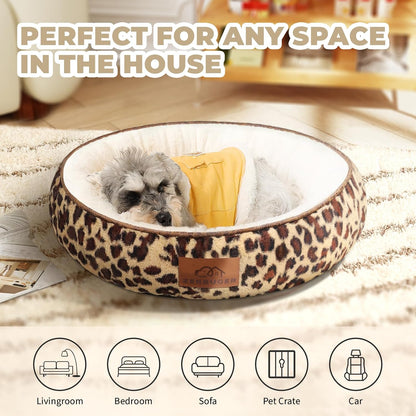 Cat Bed, 20In Dog Beds for Small Dogs, Calming Cat & Dog Beds for Indoor Pets, Pet Beds Comfortable