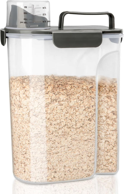 Rice Container, Airtight Rice Storage Container 10lb, Cereal Containers Storage, BPA Free Food