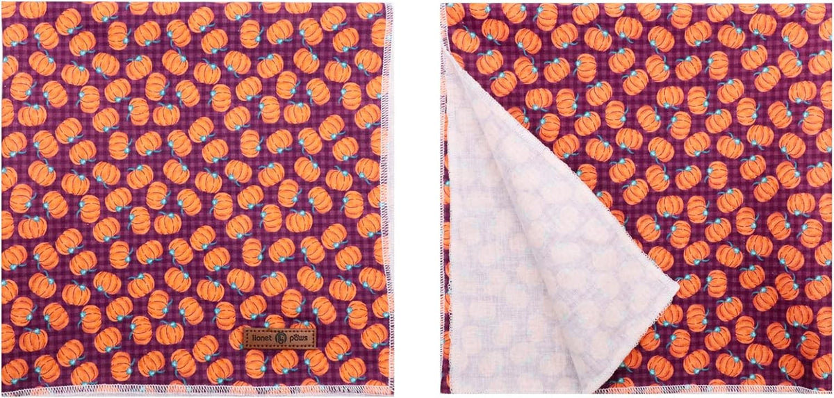 Lionet Paws Halloween Dog Bandana for Small Medium Large Dogs, Cat Dogs Kerchief Triangle Bibs
