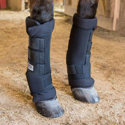 Dura-Tech Tekno-Dri Breathable Quick Wraps for Horses | Size Large | Easy to Use Two-Piece Design |