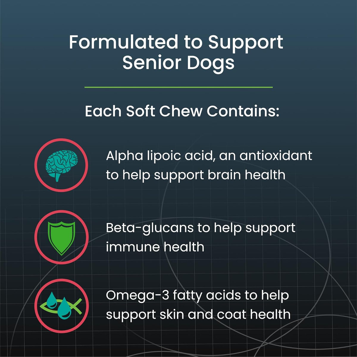 Nutramax Dasuquin Joint Health Supplement for Large Senior Dogs – for Immune Support, Skin & Coat
