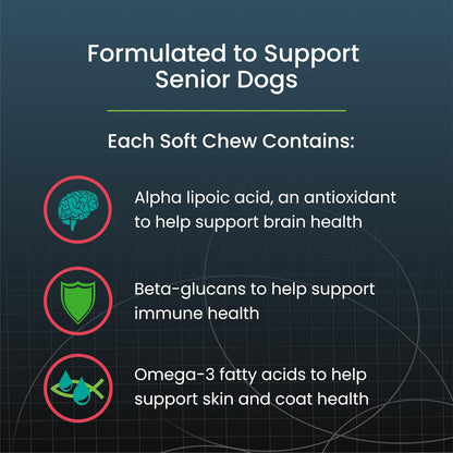 Nutramax Dasuquin Joint Health Supplement for Large Senior Dogs – for Immune Support, Skin & Coat