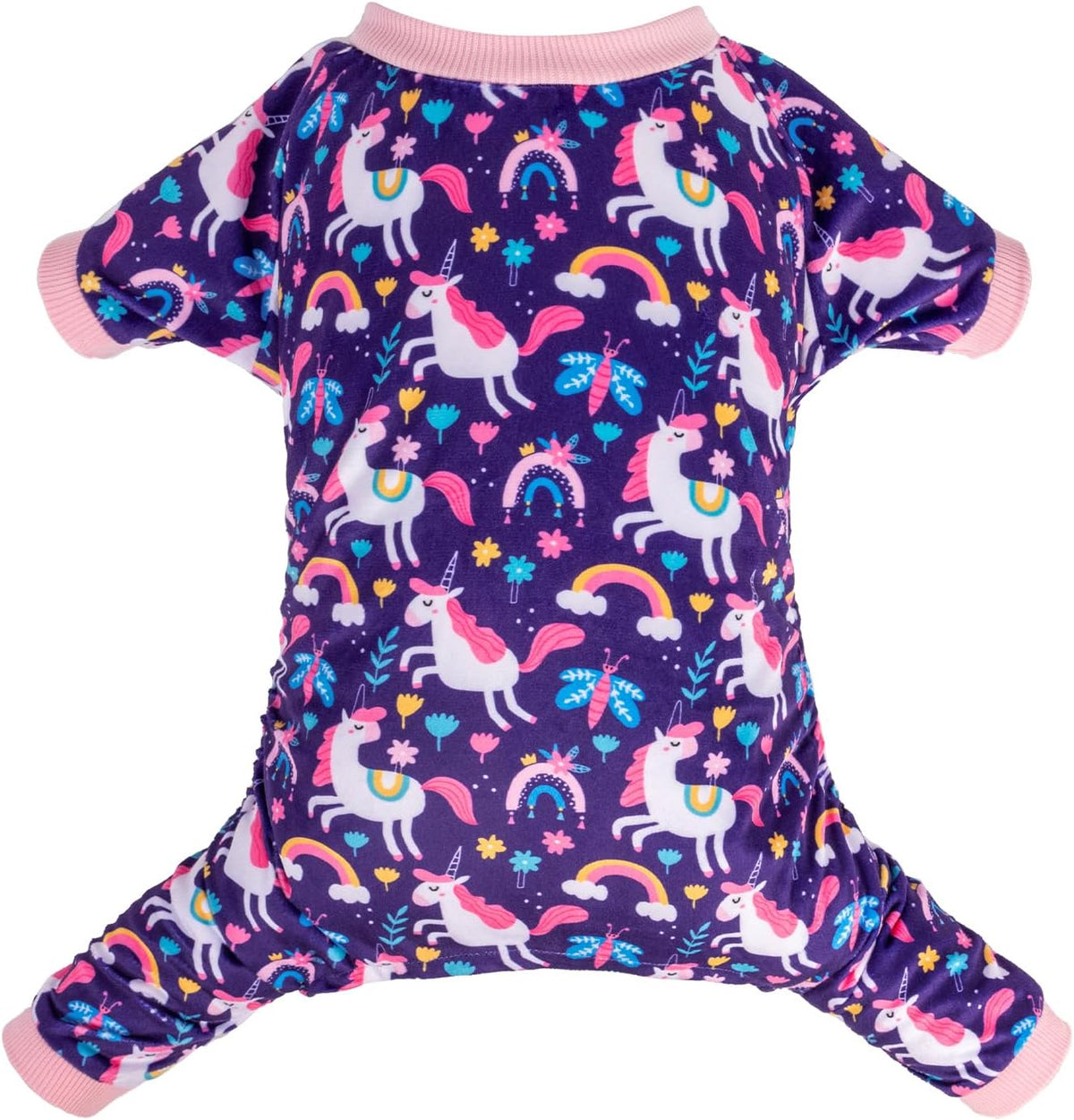 CuteBone Dog Christmas Pajamas Puppy Onesies Small Dogs Soft Pjs Coat Cat Apparel Comfy Pet Clothes
