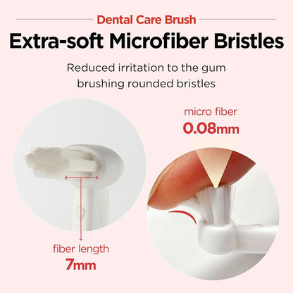JAYU PET Dental Care Brush (Soft Bristles) 1ea - Dog Toothbrush, Cat Toothbrush, Dental Care for