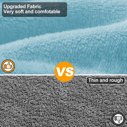 KOOGALSmall to Medium Size Dog Bathrobe, Quick Drying Super Absorbent Used for After Bathing, Warm
